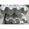 Crash barrier  W barrier, highway guard rail
