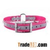 Reflective strap hunting dog collar