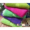 Solid color bath towel