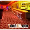 loop pile floral tufted carpet for bars