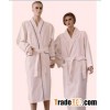100% cotton waffle&towelling bathrobe