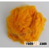 yellow polyester staple fiber