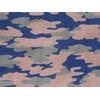 Camouflage printed denim fabric