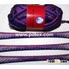 acrylic / lurex hand knitting yarn