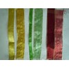 metallic ribbon