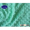 Minky dotted EF velboa plush fabric