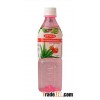 Okyalo 500ml organic aloe vera juice with strawberry flavor