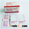 povidone iodine prep swab  pad