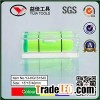 Low Cost High Quality Plastic Square Section Level Vials, Rectangular Bubble Level Square Section La