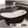 Black Bath Freestanding Soaking Tub MEC3003-A