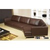 Modern leather sofa
