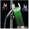 LED handheld shower head with rainbow changing