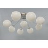 Glass ball  chandelier 10058/8+1