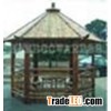 outdoor bamboo pavilion