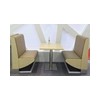 restaurant dining sofa and table