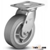 Swivel casters with rubber wheel