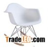 Plastic rocking chair