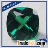 Loose 10x14mm cushion cut green nano spinel gems