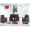Reception sofa, office sofa, leather sofa