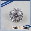 7mm white round shining cubic zirconia loose cz factory