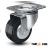 LoPro Top Plate Swivel with Hard Rubber wheel