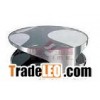 Stainless circular coffee table