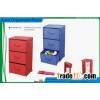 3-Tier storage rack with drawers