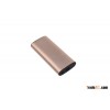 Quick Charge Power Bank with 6000 mAh  charged by adapter