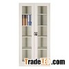 KD Construction Glass Two Doors Cabinet