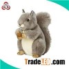 China Lovely Squirrel Plush Toy Mini Brown Soft Plush Squirrel Stuffed Toy