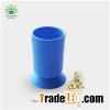 New Design (Dia 62 Mm* H 100 Mm) 100% Food Grade Silicone Baby Suctorial Drinking Cup With Suction