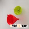 Portable Food Grade Mini Kitchen Collapsible Folding Foldable Silicone hopper