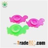 JOY HOME FDA Food Grade Silicone Infant Portable Turtle Shape Suction Mat