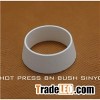 Customized Pure White High Purity Boron Nitride Ceramic Block Plate Bush Tube for Electric Insulate