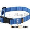 Reflective Striped Adjustable Buckle Collar