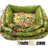 Dog/cat Canvas Polar Fleece PP Cotton Filling Bed