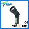 Aluminum Flashlight With Zoom Function Flexible LED Work Light With Magnetized