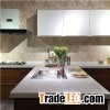 Pure White Modified Marble Vanity Top For Bath Room Hotel Products