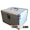 300 CD DVD Premium Aluminum Storage Carrying Case Silver With Hanging Sleeves