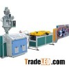 PP PE PA PVC Plastic Single Wall Corrugated Pipe Machine