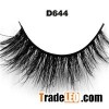 Top Quality Private Label Natural Looking 3D Real Mink Fur Eye Lashes