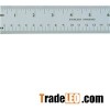 Plastic Handle Steel Squar Ruler With 20CM-35CM In Any Layout For Example Metric, Inch And Metric In