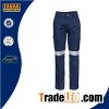 Mens Hi Vis Breathable Work Trousers Black Work Trousers