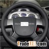 Black Artificial Leather Car Steering Wheel Cover For Geely EMGRAND EC7 EC715 EC718