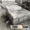 G603 Grey Granite And Black Basalt Palisade Fence