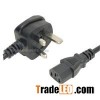 BS Electrical Power Adapters Cable, 250v Power Supply Cords UK 3 Pin Adapter Cords