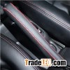 Handbrake Cover For Peugeot 206 207 Citroen C2 Car Special Hand-stitched Black Genuine Leather Handb
