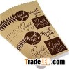 New Design Self Adhesive Vinyl Thank You Sticker