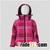 2016 Fasion Print Girls Windbreaker Rain Jacket