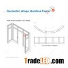 Frame Sidelite Assembly Geometric Shape Stainless Frame